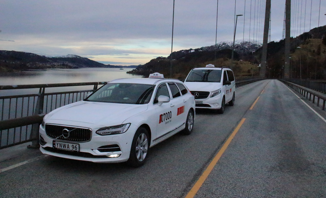 Taxier fra osterøy taxi